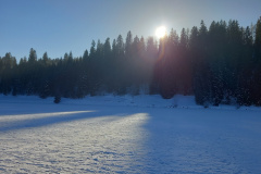 Lac des Taillères (NE), le 23 janvier 2022